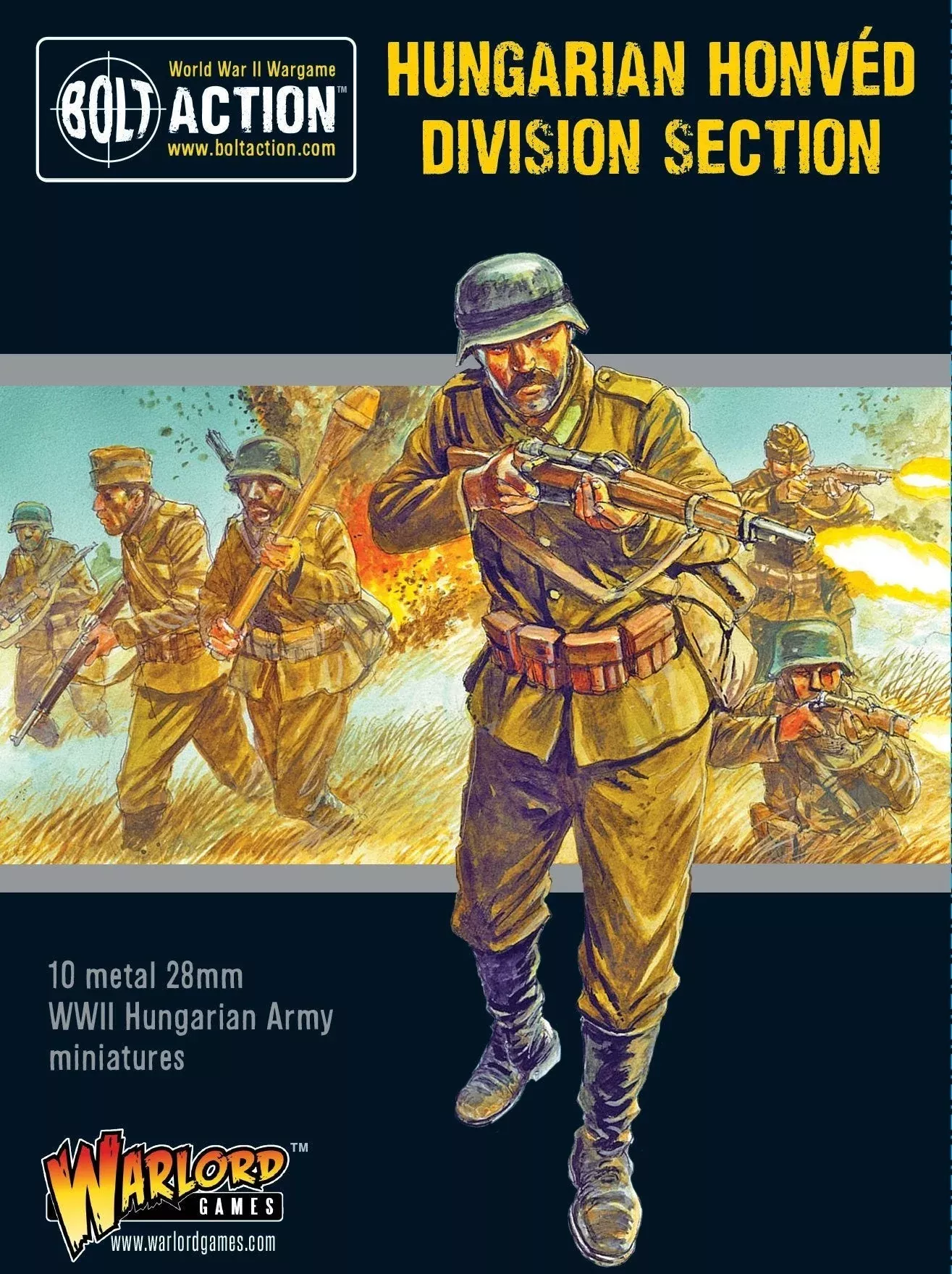 Warlord Games, Bolt Action, Hungarian Army Honved Division Section WLG